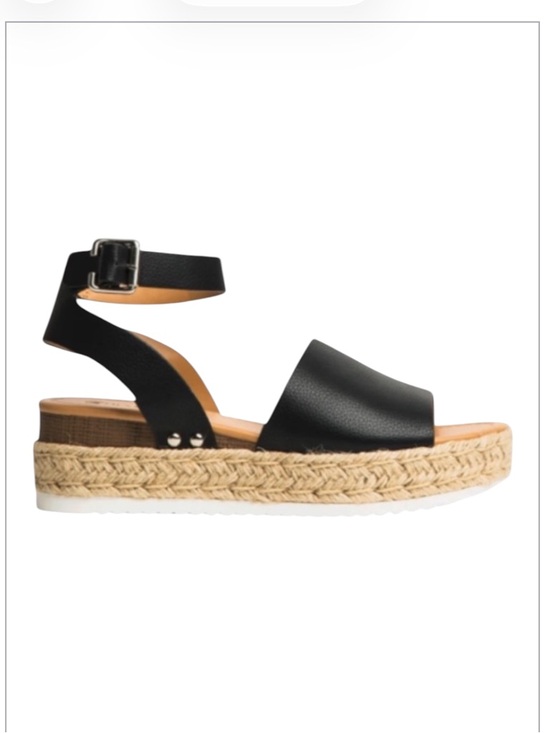 Harlow Shoes - Harlow Black Topic Sandals Women’s Size 8 – Chic Strappy Dress Sandals